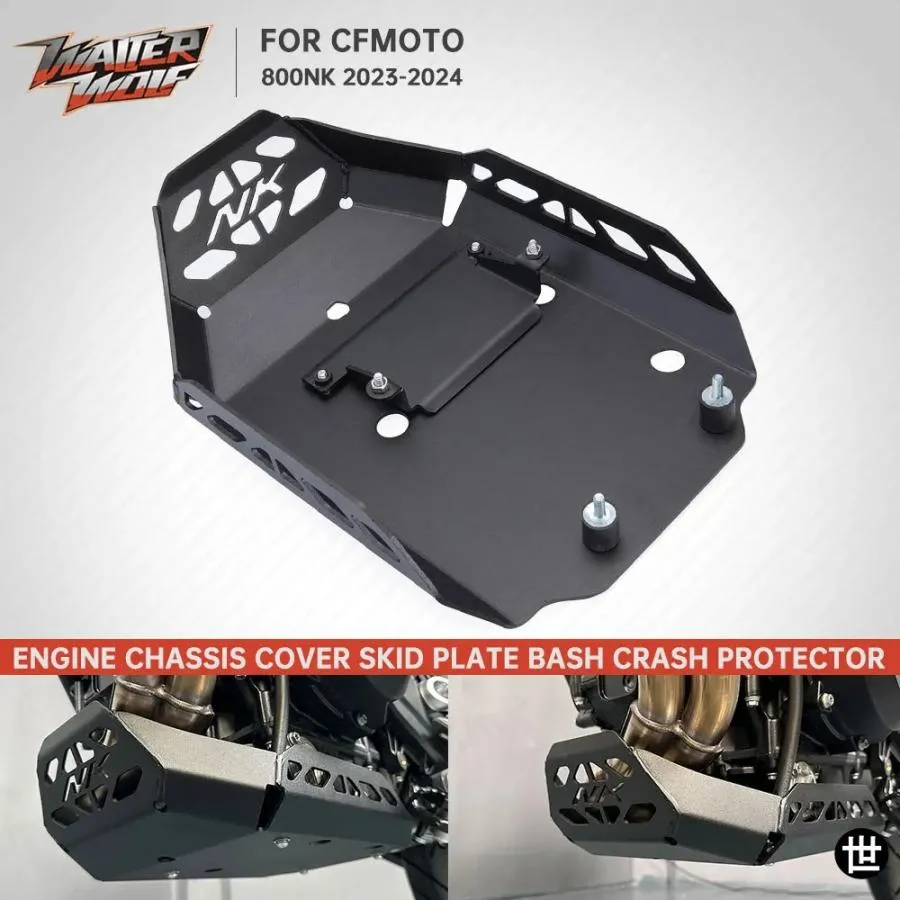 800NK 2023 2024 CF MOTO 800 NK CF800NK 用バイクエンジンシャーシガードスキッドプレートベリーパンカバークラッシュプロテクション
