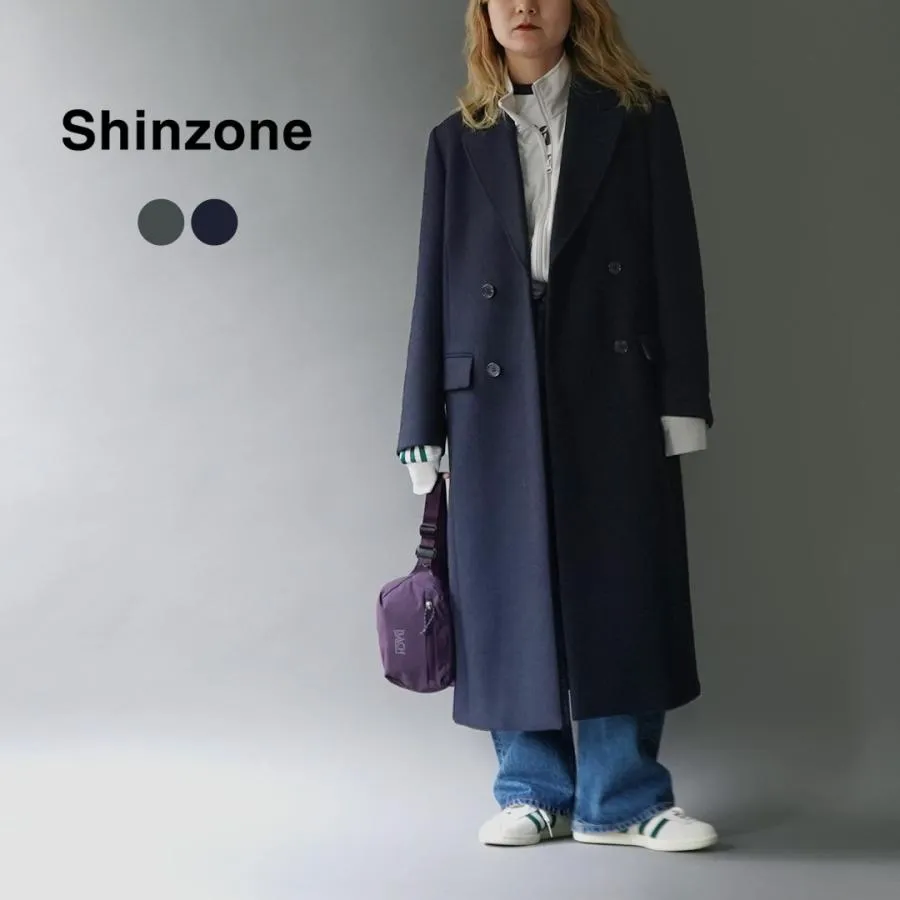 SHINZONE（シンゾーン） ウール チェスター コート 24AMSCO05 / レディース アウター ロング丈 膝下