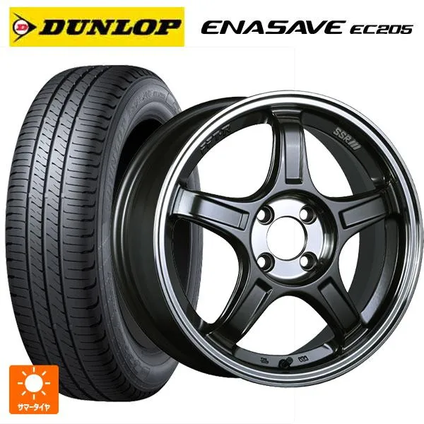 送料無料 サマータイヤホイール 4本セット 195/50R16 84V ダンロップ エナセーブEC205 タナベ SSR GT X03 16-6.5J