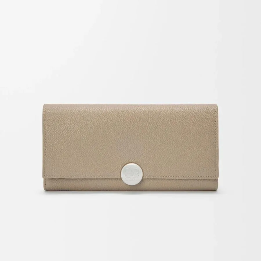 ロエベ LOEWE 2026春夏レディース ペブル コンティネンタルウォレット 財布【クレイ 】【送料無料】【正規品】