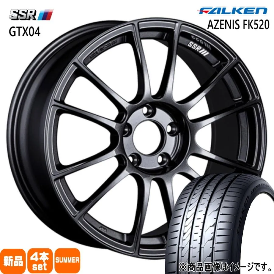 トヨタ GRヤリス  ファルケン 225/40R18 92Y XL AZENIS FK520 夏用 サマータイヤ GTX04 18インチ