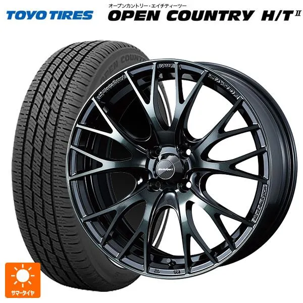 スズキ ハスラー(MR52/92S)用 165/65R15 81H トーヨー オープンカントリー HT2 ホワイトリボン ウェッズスポーツ SA20R