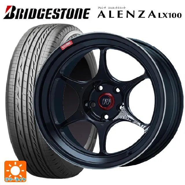 送料無料 サマータイヤホイールセット 235/65R18 106S ブリヂストン アレンザLX100 正規品 # エンケイ パフォーマンスライン PF