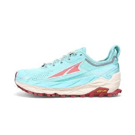 ALTRA Women's Olympus 5 Trail Running Shoe, Light Blue, 8.5