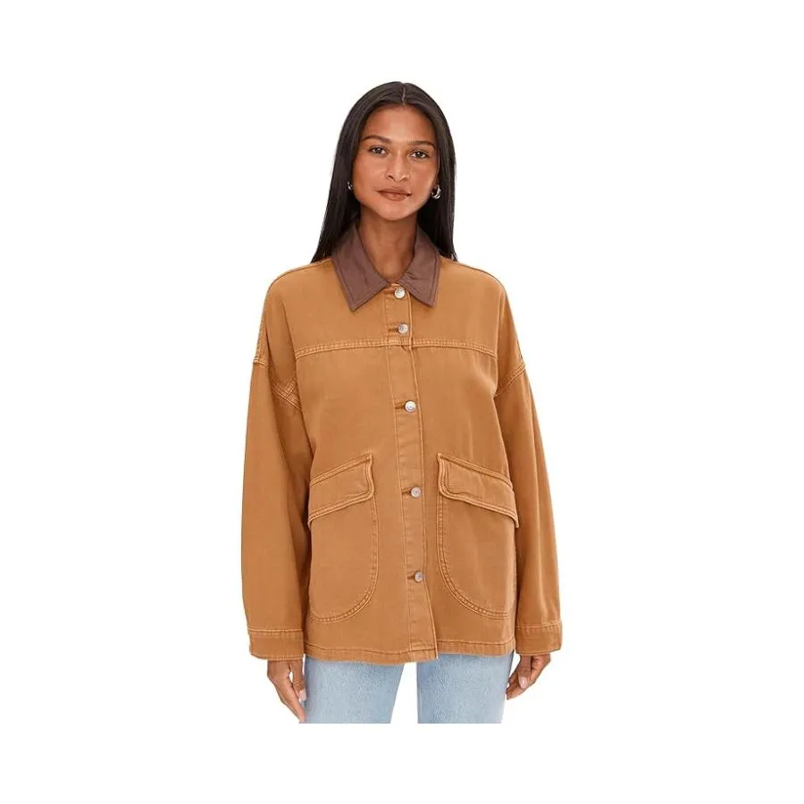 フリーピープル Free People We The Free Lemon デニム Jacket レディース コート アウター Meerkat