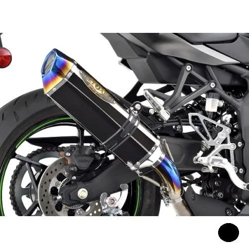 BEET(ビート) NASSERT Evolution Type II スリップオンマフラー Ninja ZX-4R/RR(23-) メタルブラック 0228-KH8-MB バイク スリップオンマフラー・サイ