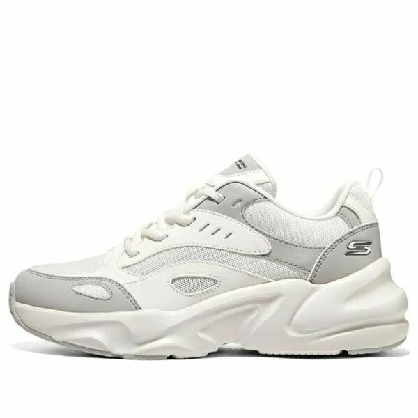 Skechers スケッチャーズ レディース スニーカー  【(WMNS) Skechers Bobs Bamina 2 White Grey 117363-OWGR】  サイズ US_7(24.0cm)