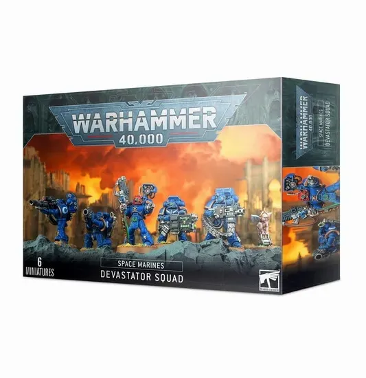 [送料無料] 【ウォーハンマー 40000】スペースマリーン: ディヴァステイター・スカッド SPACE MARINES:DEVASTATOR SQUAD 48-15