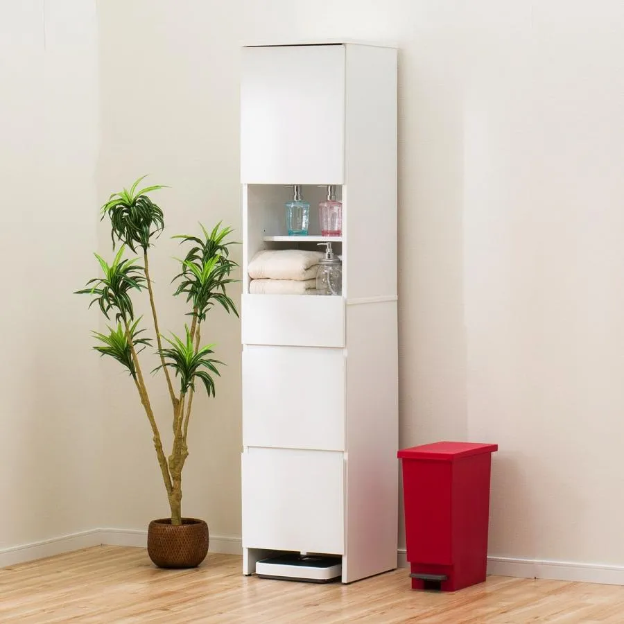 隙間収納(フィルN1840 WH) 幅40×奥行40×高さ179cm ランドリー収納 ニトリ