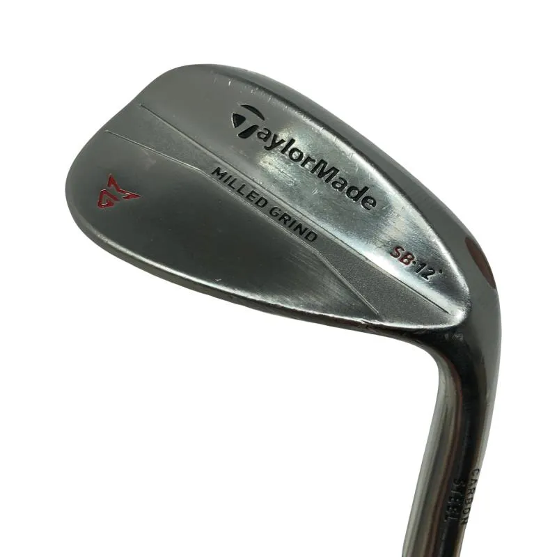 【中古】 テーラーメイド Taylor Made MILLED GRIND 56°/12° ウェッジ WG Dynamic Gold (フレックスS) メンズ 男性用 右利き 右用 Cランク ゴルフクラブ