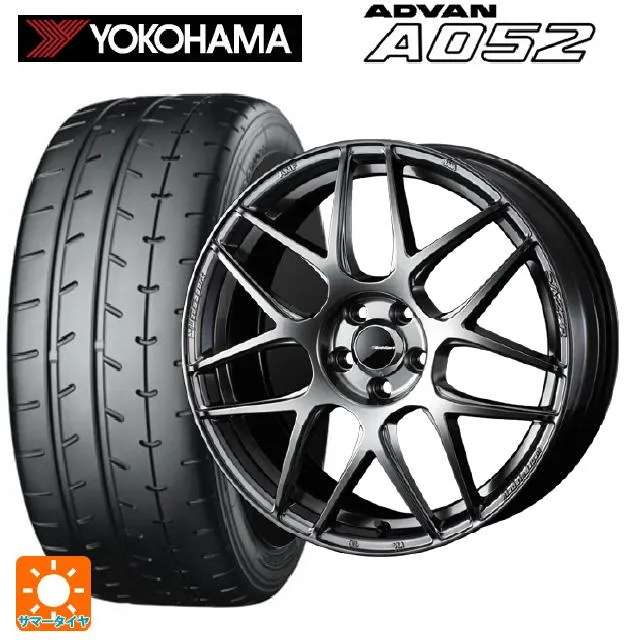 トヨタ カローラ スポーツ(210系)用 225/40R18 92Y XL ヨコハマ アドバン A052 正規品 ウェッズスポーツ SA27R