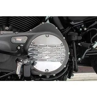 FORK Sportster ドレスアップ・カバー ダービーカバー 6穴 ダイア スポーツスター（04〜） カラー ポリッシュ フォーク