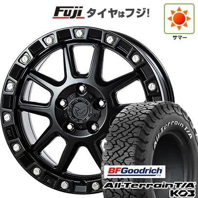 新品 ランクル250 夏タイヤ ホイール4本セット 265/70R18 BFグッドリッチ オールテレーンT/A KO3 RWL トライスター MKW M205 JP Spec 8J 18インチ