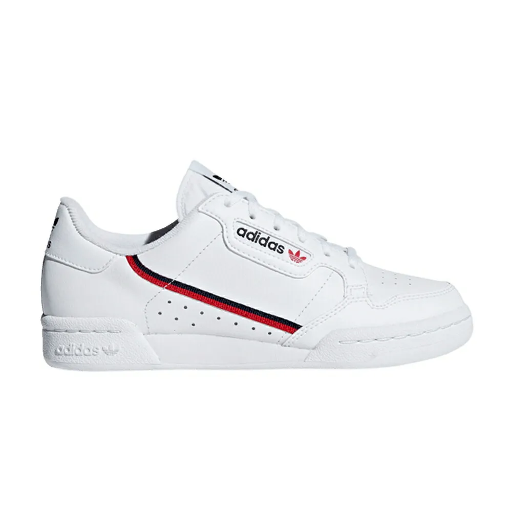 アディダス 紺色 ネイビー 白色 ホワイト WHITE SCARLET スニーカー メンズ ADIDAS CONTINENTAL 80 J NAVY / CLOUD WHITE SCARLET COLLEGIATE