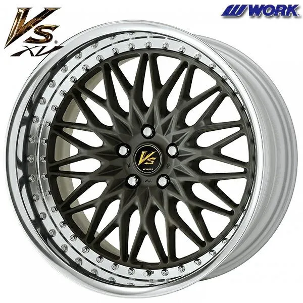 サマータイヤ ホイールセット 225/45R18インチ 5H114.3 WORK ワーク VS XV マットダークガンメタ ダンロップ エナセーブ EC204