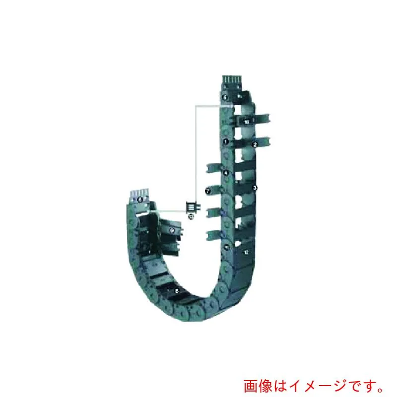 【別途送料あり】イグス（igus） エナジーチェーン ケーブル保護管 ２８リンク 【品番：2400.10.075.0-28L】