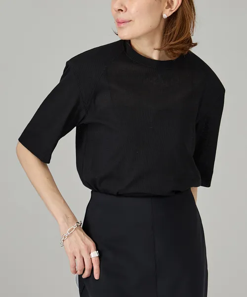 tシャツ BOWTE バウト Organic Rib Dry Jersey Tシャツ 261020002 レディース