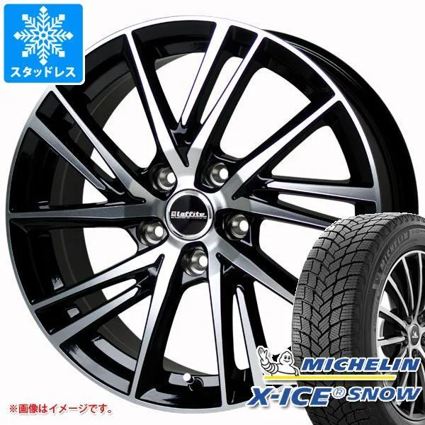 スタッドレスタイヤ ミシュラン エックスアイススノー 225/60R17 103T XL ラフィット LW-06 2 7.0-17