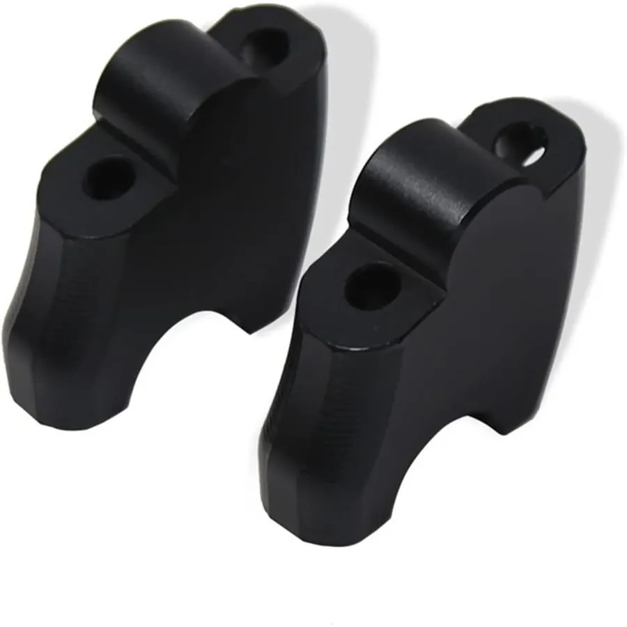 【並行輸入品】ECLUT Motorcycle Handlebar Clamp 2pcs Motorcycle Handlebar Riser Mou