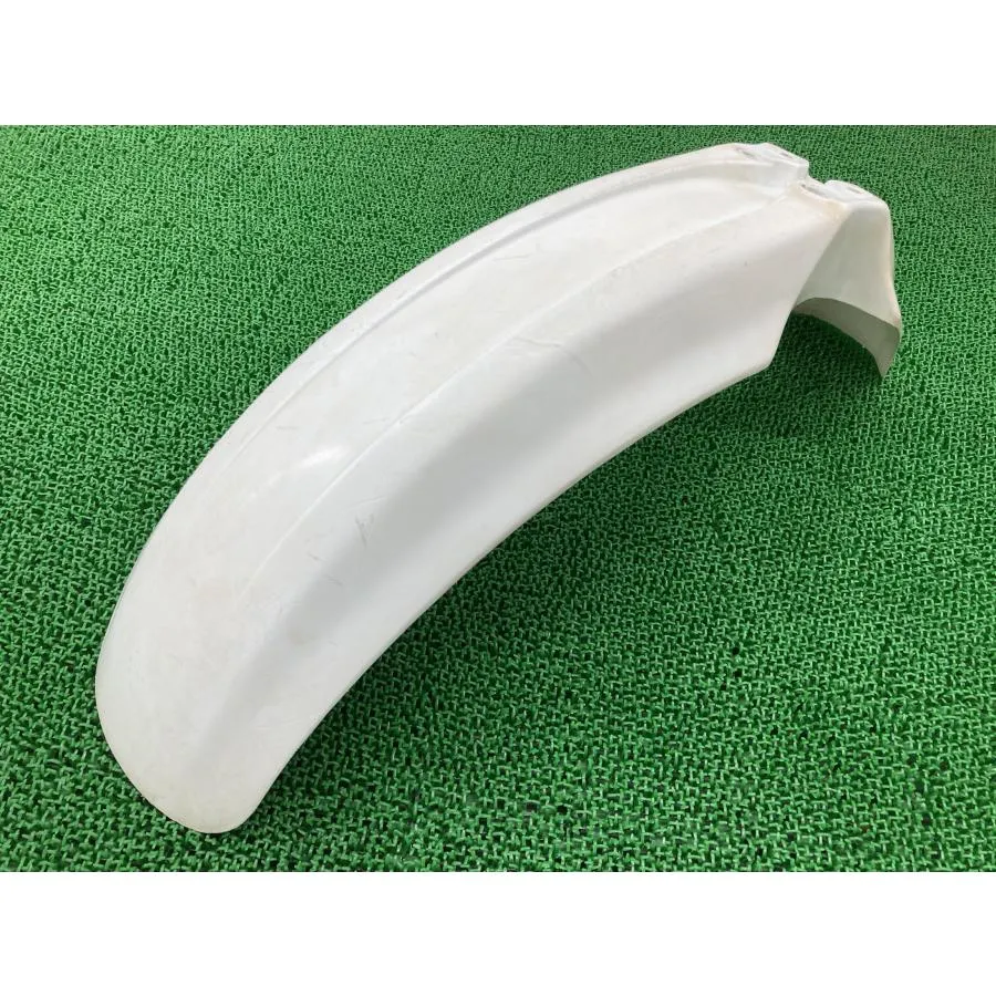 XLR250R フロントフェンダー 白 KN5 ホンダ 純正 中古 バイク 部品 MD22 割れ欠け無し 品薄 希少品 車検 Genuine 47
