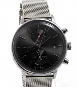 【送料無料】gant reddell elegante herren uhr chronograph gtad08900499i edelstahl    neu