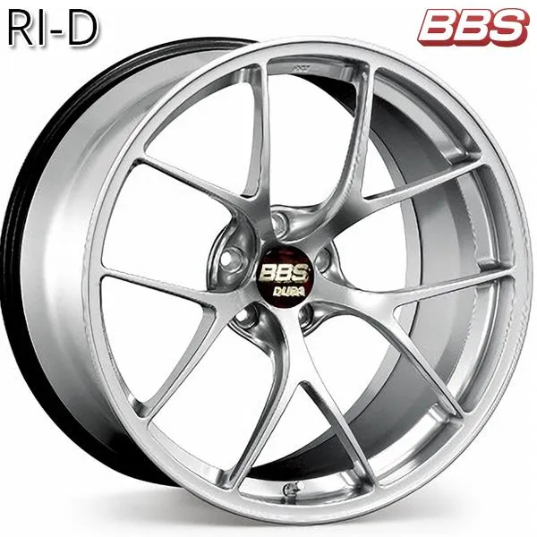 BBS RI-D 【RI006】 19インチ 9.5J 5H114.3 +53 ダイヤモンドシルバー(DS) アルミホイール単品 1本 4本以上送料無料
