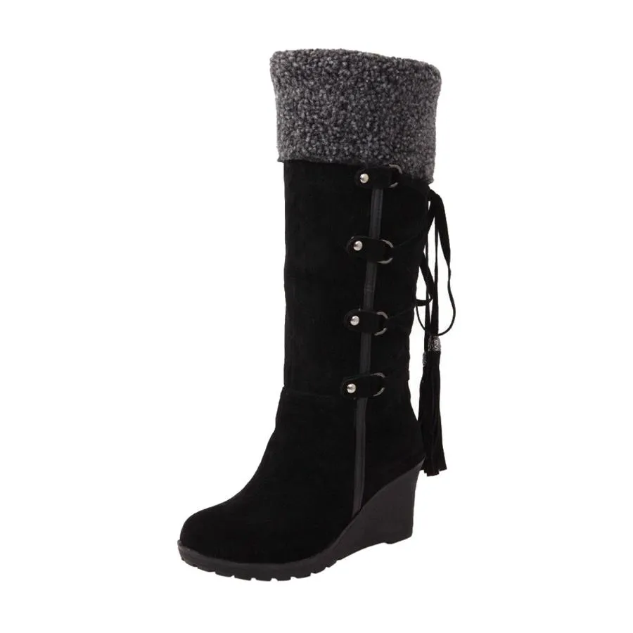 【並行輸入品】XRCQCAD Womens Hiking Boots, Western Boots for Women, Fall Boots