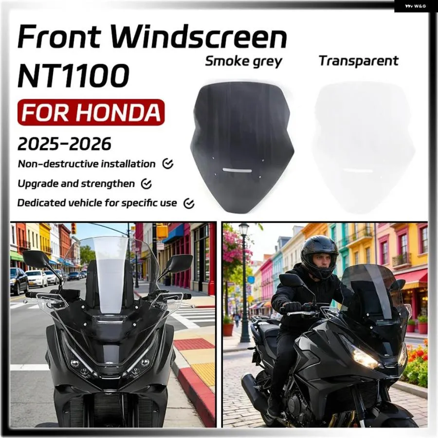 並行輸入品 ホンダ NT1100 NT1100 オートバイ フロントウインドシールド高さ ディフレクター ウインドスクリーン バイザー