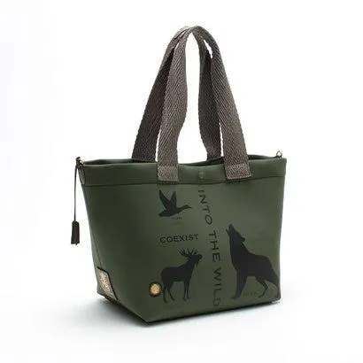 アクセソワ ドゥ マドモワゼル A.D.M.J. マジックライト/デイリートート32cm(Dカン＋) KHAKI、L （KHAKI、L）