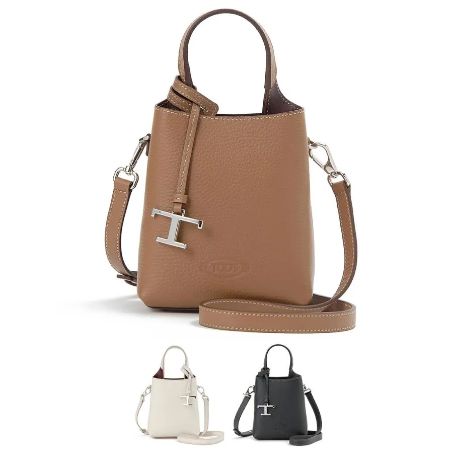 ブランドセール TOD'S トッズ ショルダーバッグ レディース XBWAPAT9000 QRI BK MICRO BAG