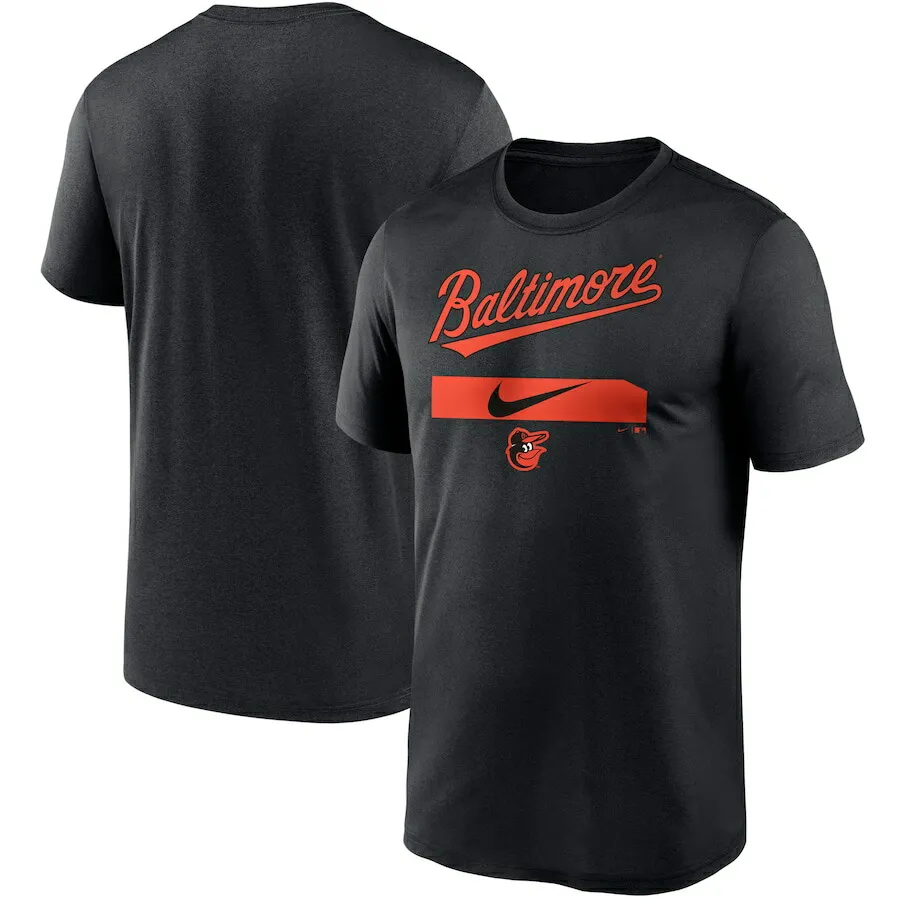 ナイキ メンズ Tシャツ \"Baltimore Orioles\" Nike City Legend Practice Performance T-Shirt - Black