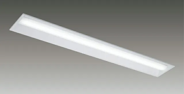 LEKR419524HRWW-LS9<br>LEDベースライト TENQOOシリーズ リニューアル器具 40タイプ<br>埋込形 W190 非調光タイプ 出力固定形<br>ハイグレード・5200lmタイプ Hf32形×2灯用 定格出力型器具相当 温白色<br>東芝ライテック 施設照明
