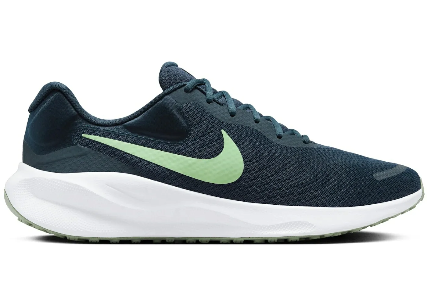 ナイキ レボリューション 紺色 ネイビー 翡翠 ジェード 緑 グリーン スニーカー メンズ NIKE REVOLUTION 7 ARMORY NAVY PHOTON DUST JADE HORIZON VAPOR GREEN / ARMORY NAVY PHOTON DUST JADE