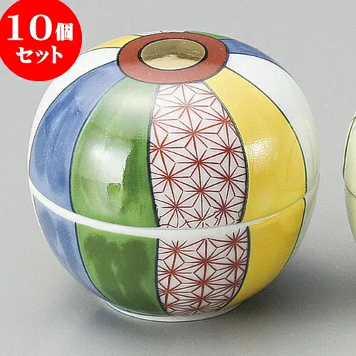 10個セット 珍味 風船フタ付珍味 [ 6.5 x 5.8cm ] | 珍味 小付け 小鉢 小皿 お漬物 薬味入れ おすすめ 人気 食器 業務用 飲食店 カフェ うつわ 器 おしゃれ かわいい お洒落 可愛い ギフト プレゼント 引き出物 内祝い 結婚祝い 誕生日 贈り物 贈答品 食器セット
