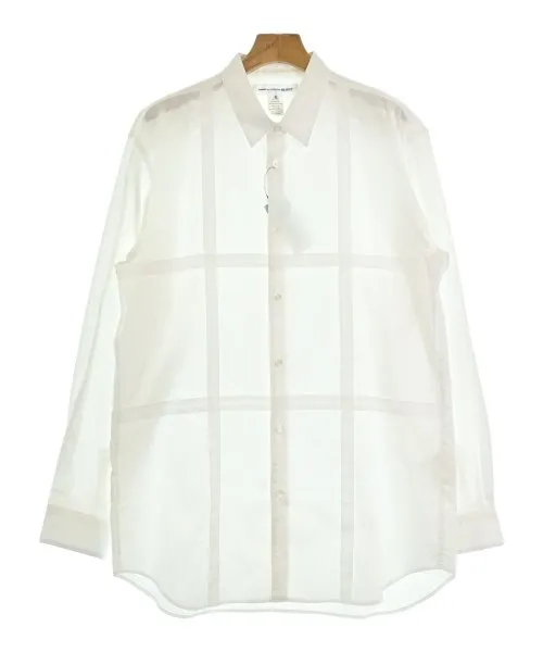 COMME des GARCONS SHIRT コムデギャルソンシャツカジュアルシャツ メンズ XL 白(ドット)【中古】【古着】