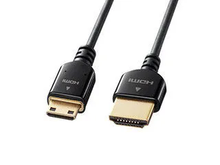 サンワサプライ 【5個セット】 サンワサプライ イーサネット対応ハイスピードHDMIミニケーブル KM-HD22-20KX5