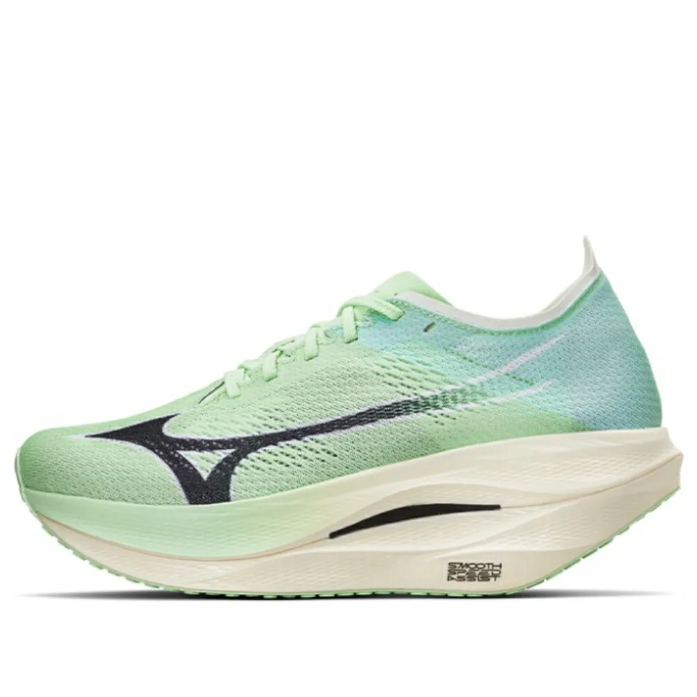 ミズノ ウェーブ ウェイブ プロ 緑 グリーン 紺色 ネイビー NEO MINT スニーカー メンズ MIZUNO WAVE REBELLION PRO 3 U1GD253001 / MINT GREEN NAVY