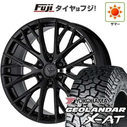 新品 ランクル250 夏タイヤ ホイール4本セット 265/60R20 ヨコハマ ジオランダー X-AT G016 RBL WORK ワーク LS バサラ SUV LX 9J 20インチ