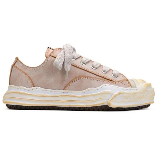 Maison Mihara Yasuhiro ミハラヤスヒロ メンズ - スニーカー Maison Mihara Yasuhiro Hank OG Sole Vegan Leather Low White 【US_6(24.0cm) 】