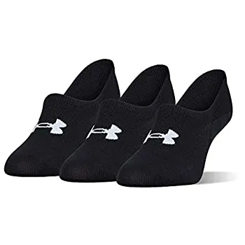 【中古】【輸入品・未使用】Under Armour ウルトラローソックス 3セット レディース エッセンシャル M ブラック