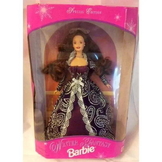 Barbie 1996ウィンターファンタジーバービー2ブルネット - サムズクラブ専用