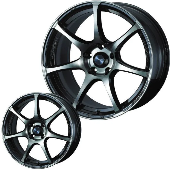 215/40R17 WedsSport SA-75R WBC 17インチ 4穴 100 6.5J サマータイヤ ホイール4本セット