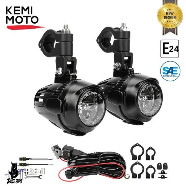 互換品  Kemimotoフォグランプbmw R1200GS lc r 1250GS R1250GS F800GS GSR1200 F850GS F750GS adv r 1200 gsバイクライトガードカバー.