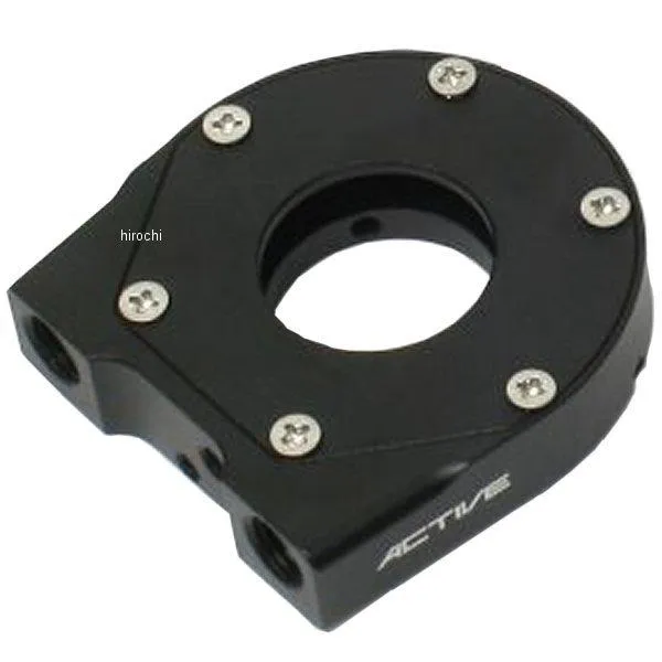 【メーカー在庫あり】 1060102 アクティブ ACTIVE アルミスロットルホルダー タイプ2 汎用 黒 SP店