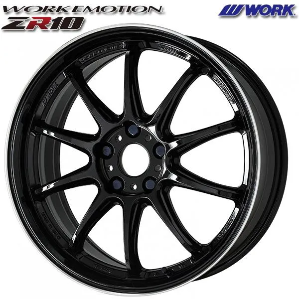 サマータイヤ ホイールセット 225/45R18インチ 5H114.3 WORK ワーク エモーション ZR10 BLKLC トーヨー プロクセススポーツ2