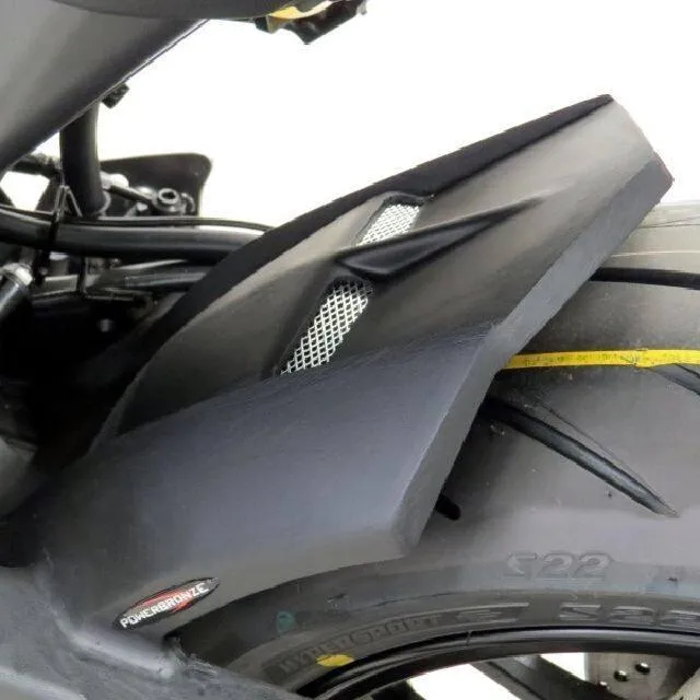 POWERBRONZE リアインナーフェンダー カラー：ブラック／ブラックメッシュ MT-09 YAMAHA ヤマハ リアフェンダー フェンダー関連 外装