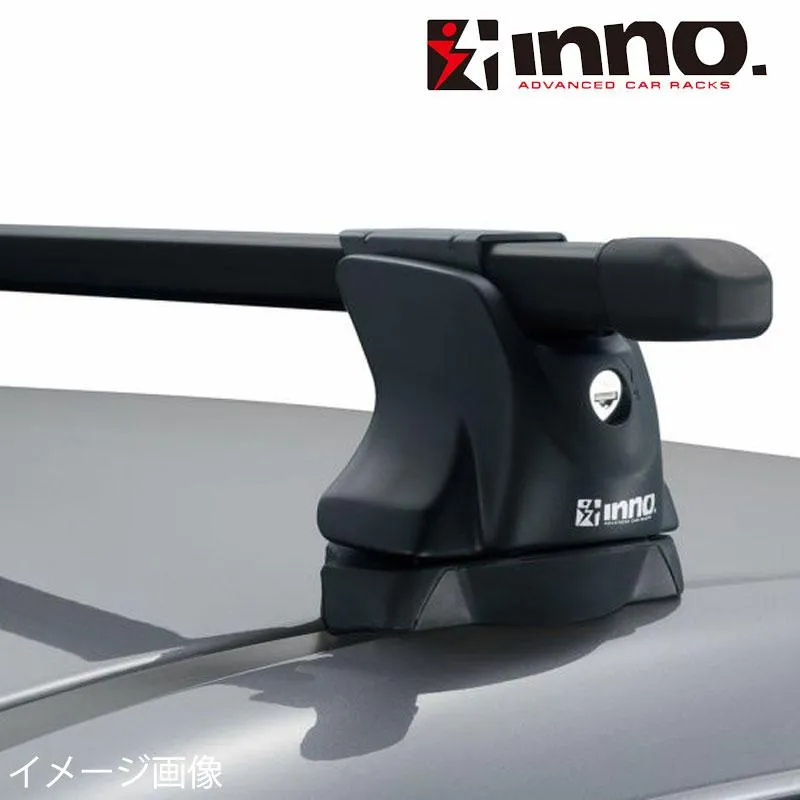 キャラバン ルーフキャリア E26系 R03.10- ベースキャリア スクエアバー INNO(イノー) INXP+TR136+INB137BK
