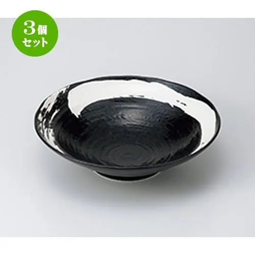 3個セット 盛込鉢 和食器 / 黒海流10.0盛鉢 寸法：30.7 x 8.6cm | 盛鉢 和食器 洋食器 おしゃれ 業務用