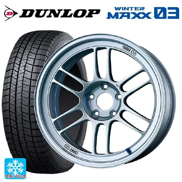 ミツビシ ランサーエボリューション10(CZ4A)用 245/40R18 93Q ダンロップ ウィンターマックス 03(WM03) レーシング RPF