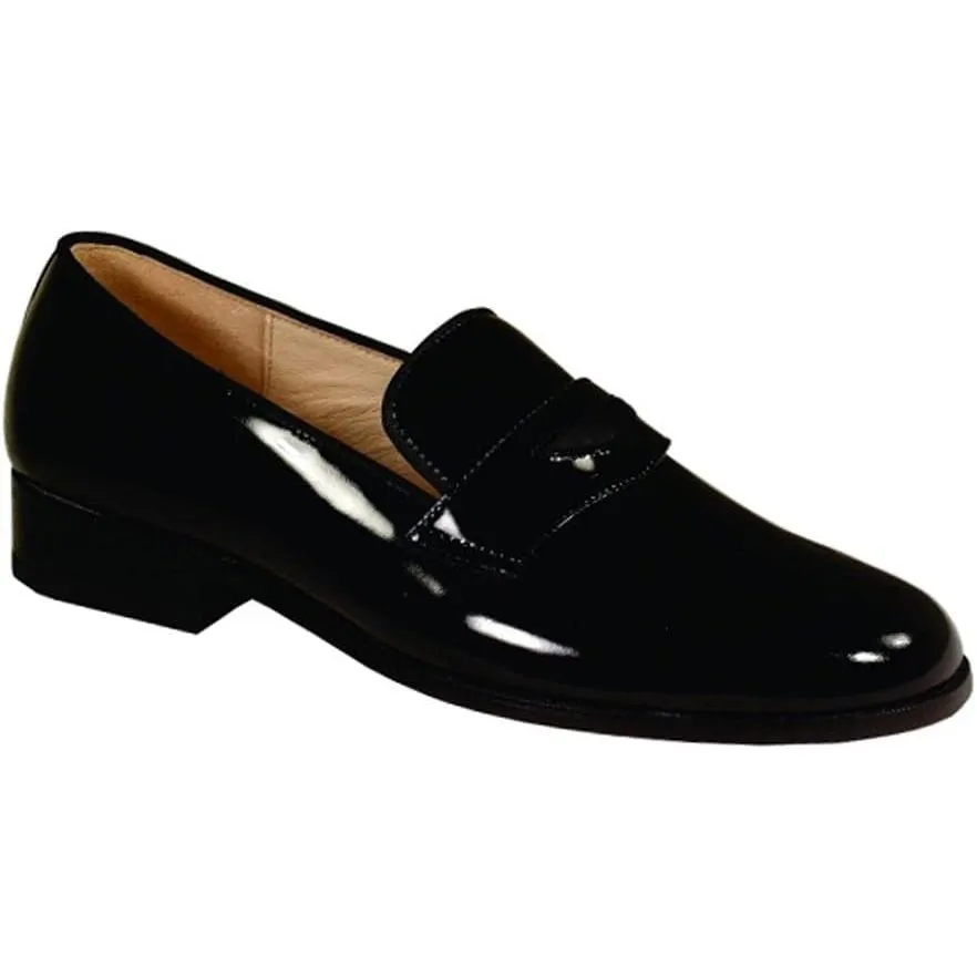 【並行輸入品】Siena Genuine Patent Leather Tuxedo Shoes